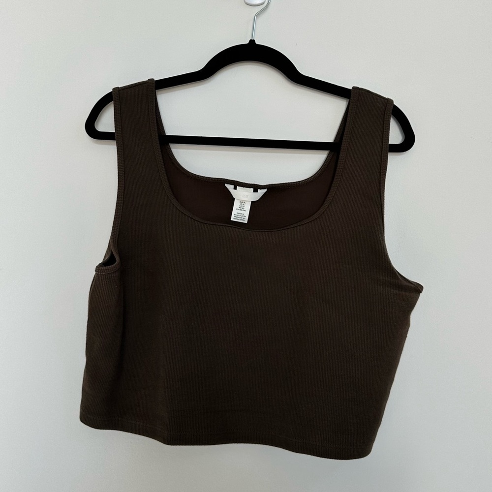 Ribbed tank top